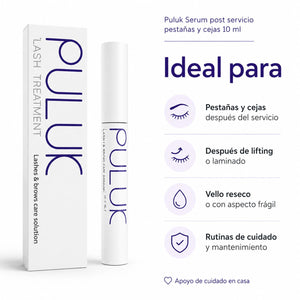 Puluk Serum post servicio pestañas y cejas 10 ml en San Isidro