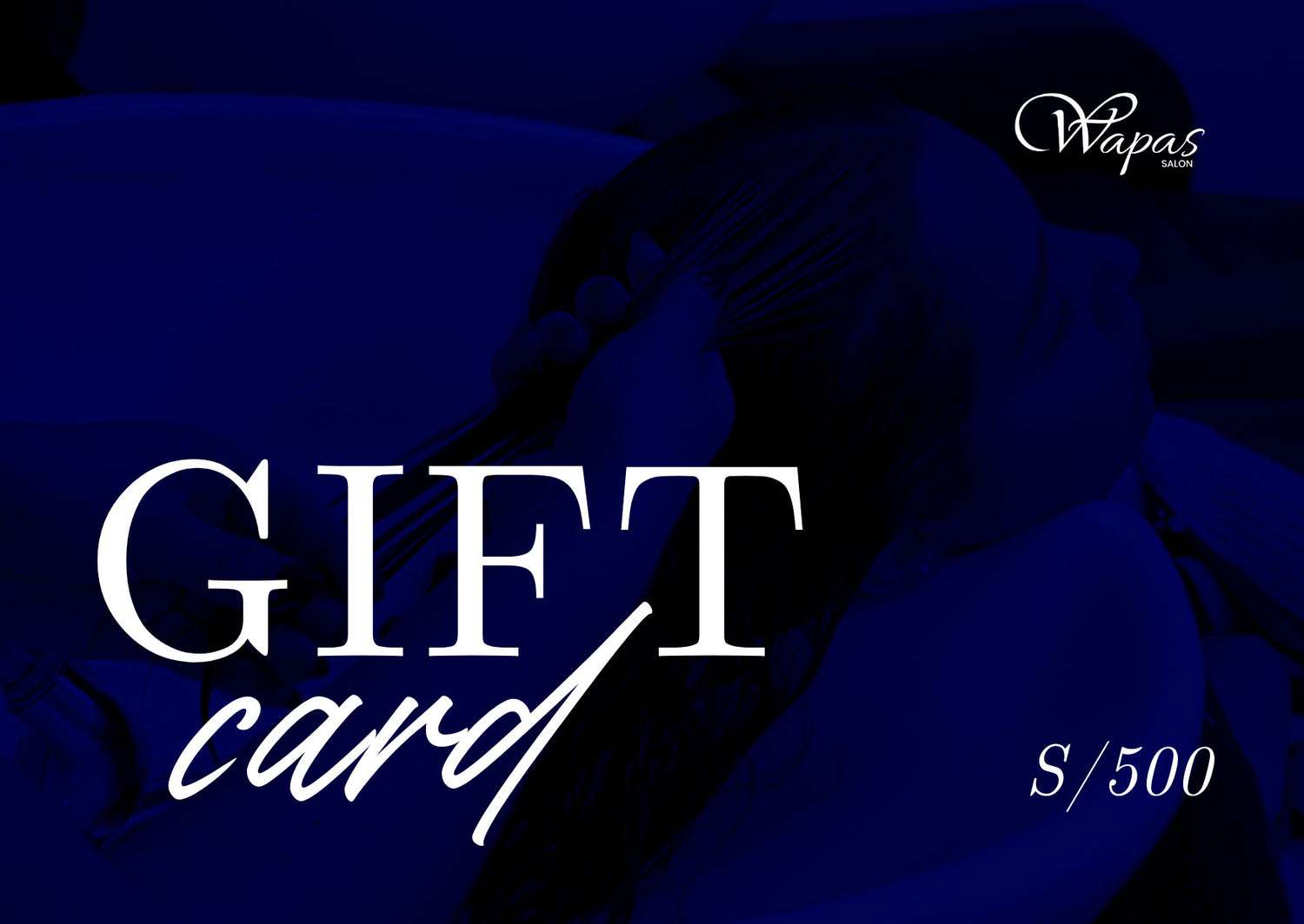 Gift Card de S/500 Wapas, regalo de lujo para mujer, ideal para aniversarios importantes, celebraciones y ocasiones especiales.