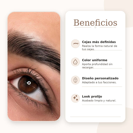 Tinte de cejas + Visagismo personalizado en San Isidro | Wapas